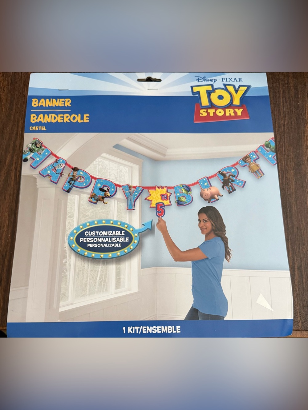 Amscan Toy Story 'Happy Birthday' Banner - Blue, Red, Yellow